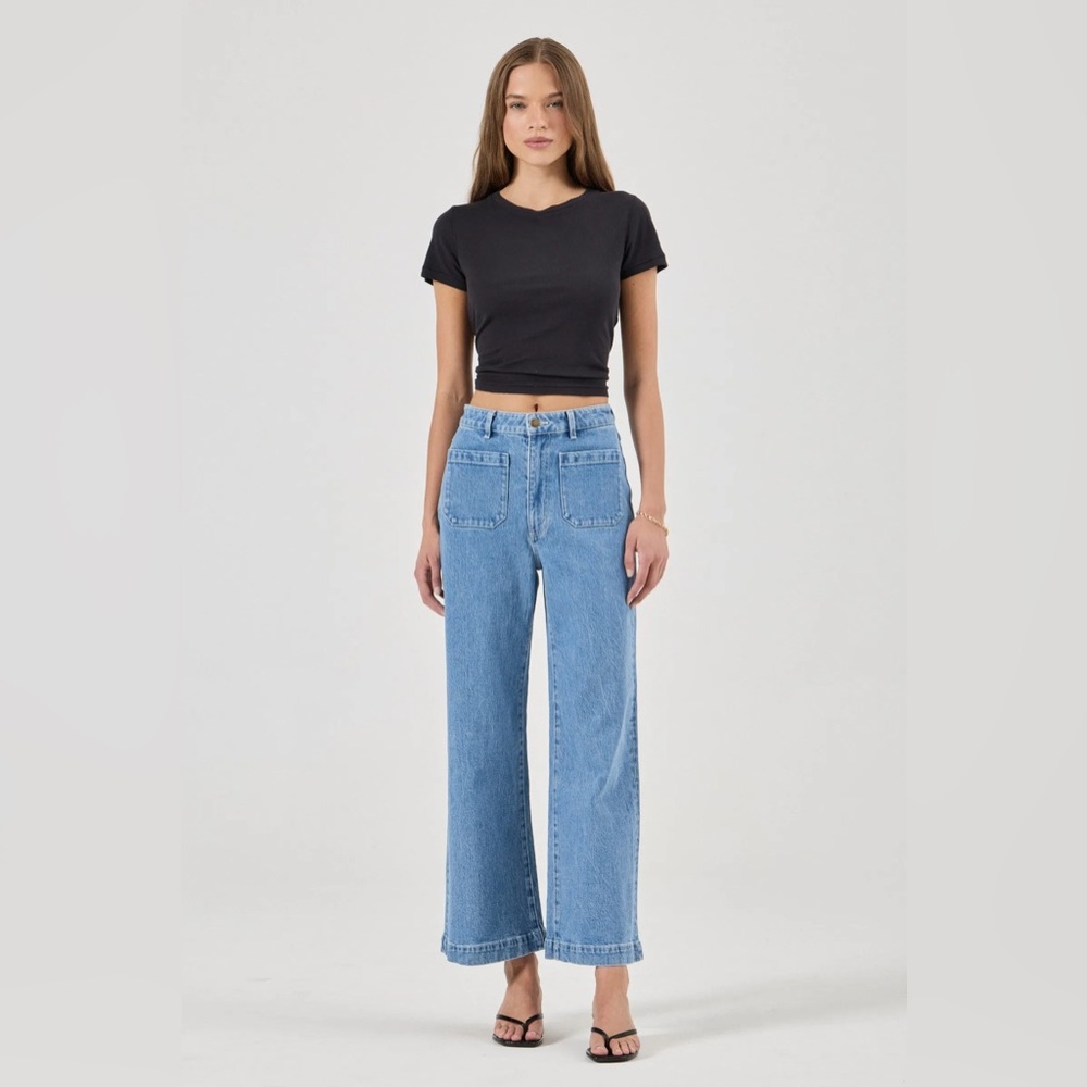 Rolla’s EUC High Rise Wide Leg Jeans Sz 33 - Picture 3 of 10